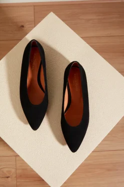 Hot Maison Guillemette BALLERINES ANNA NOIRES