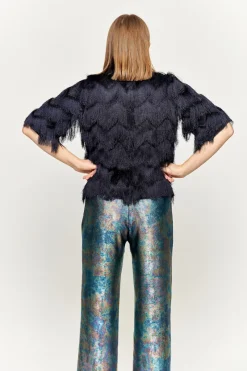 Flash Sale Maison Guillemette BLOUSE COSIMA MARINE