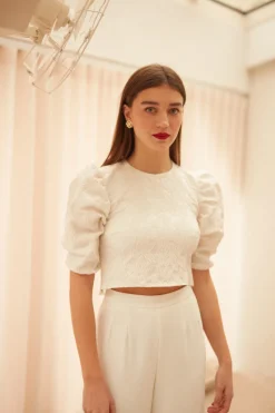 Hot Maison Guillemette BLOUSE EMIE - COLLECTION BLANCHE