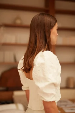 Hot Maison Guillemette BLOUSE EMIE - COLLECTION BLANCHE