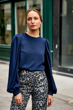 Sale Maison Guillemette BLOUSE GEORGES MARINE