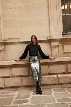 Online Maison Guillemette BLOUSE GEORGES NOIRE