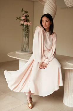 Cheap Maison Guillemette BLOUSE GEORGES ROSE PALE