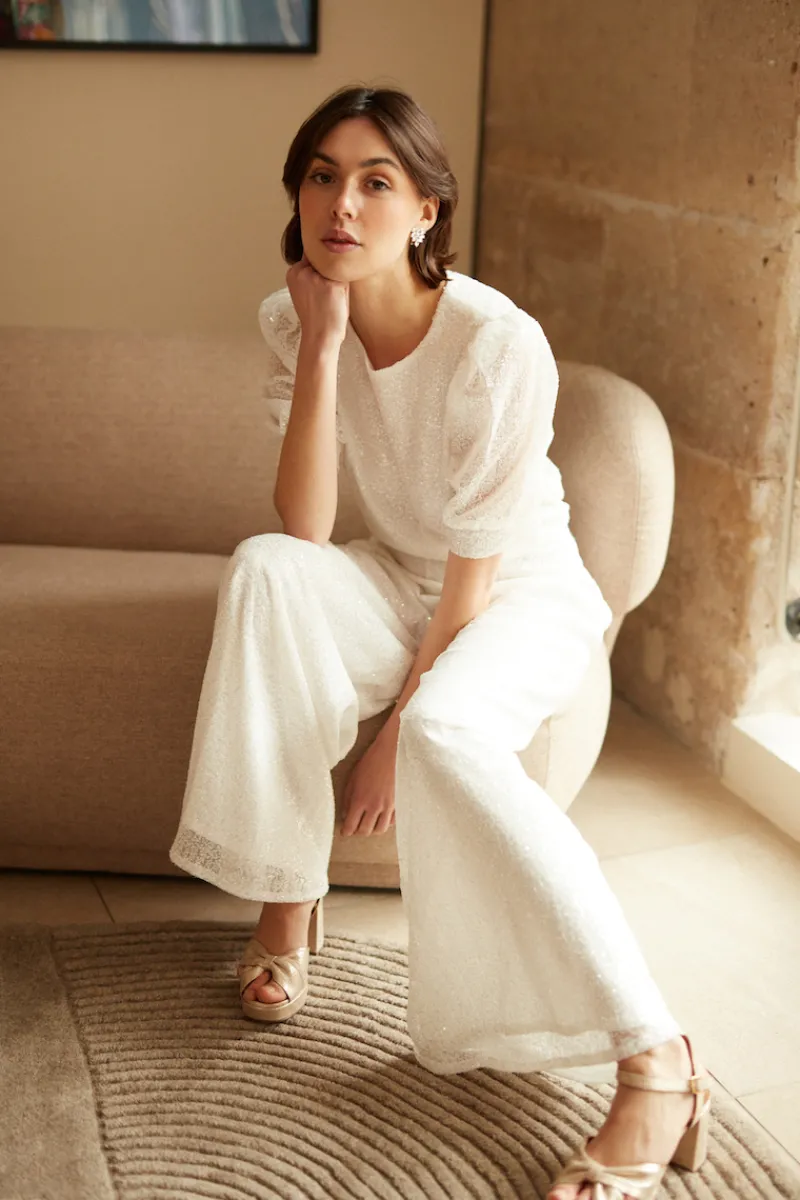 Discount Maison Guillemette BLOUSE GISÈLE - COLLECTION BLANCHE