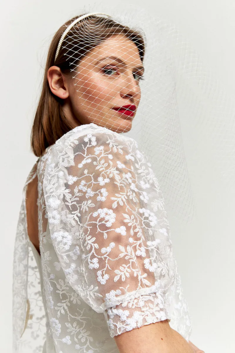 Flash Sale Maison Guillemette BLOUSE ÉGLANTINE - COLLECTION BLANCHE