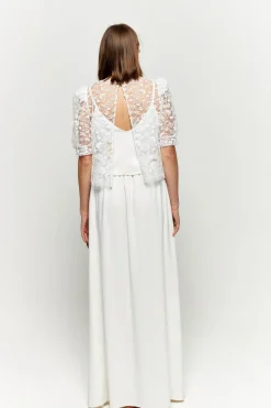 Flash Sale Maison Guillemette BLOUSE ÉGLANTINE - COLLECTION BLANCHE