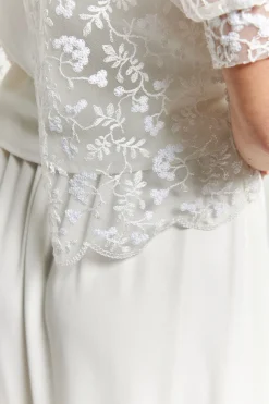 Flash Sale Maison Guillemette BLOUSE ÉGLANTINE - COLLECTION BLANCHE