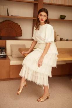 New Maison Guillemette BLOUSE LISE - COLLECTION BLANCHE