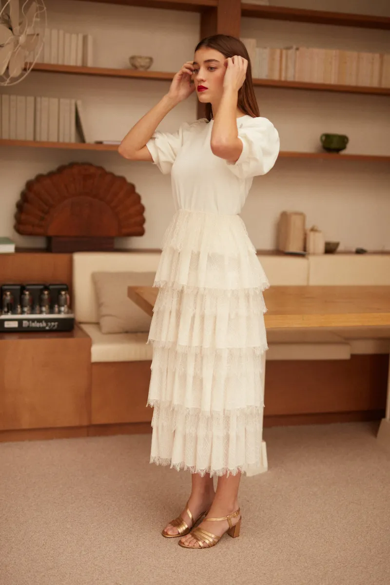 New Maison Guillemette BLOUSE LISE - COLLECTION BLANCHE