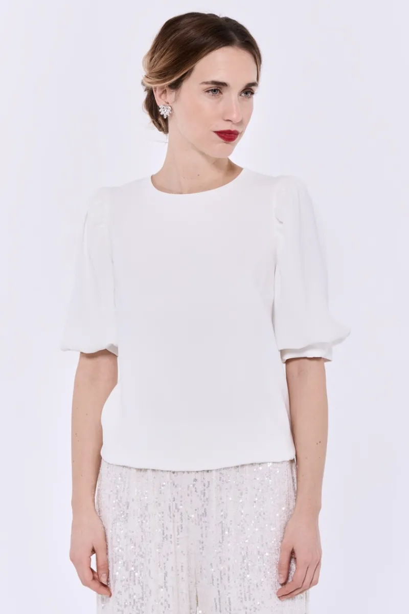 New Maison Guillemette BLOUSE LISE - COLLECTION BLANCHE