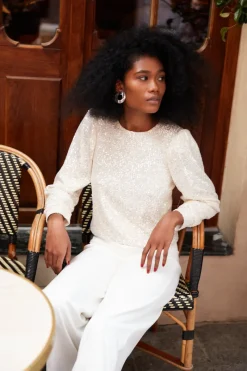 Best Maison Guillemette BLOUSE PINA - COLLECTION BLANCHE