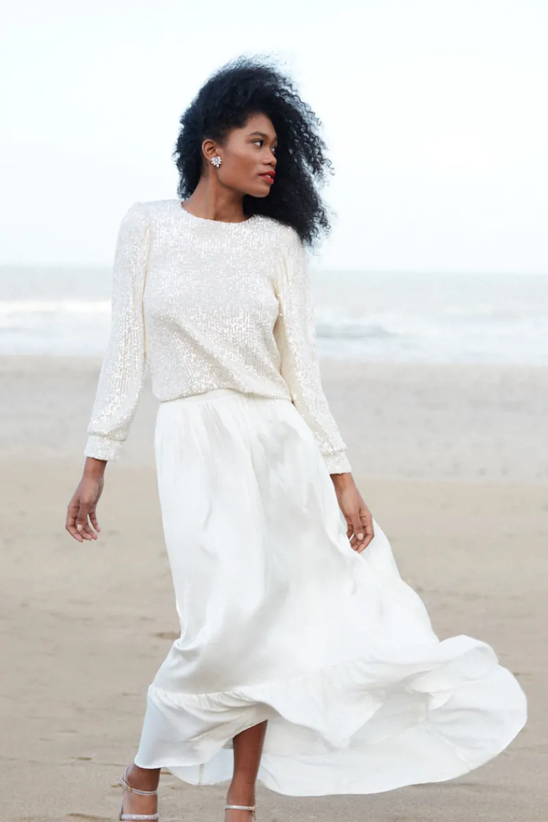 Best Maison Guillemette BLOUSE PINA - COLLECTION BLANCHE