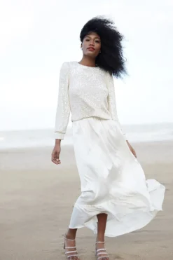 Best Maison Guillemette BLOUSE PINA - COLLECTION BLANCHE