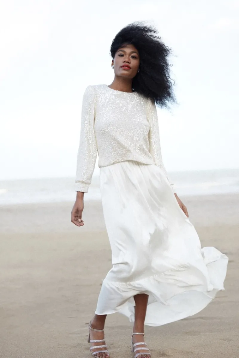 Best Maison Guillemette BLOUSE PINA - COLLECTION BLANCHE