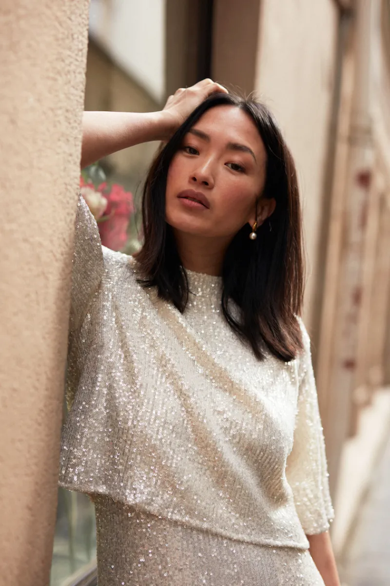 Cheap Maison Guillemette BLOUSE SWING - COLLECTION BLANCHE - existe dans deux longueurs