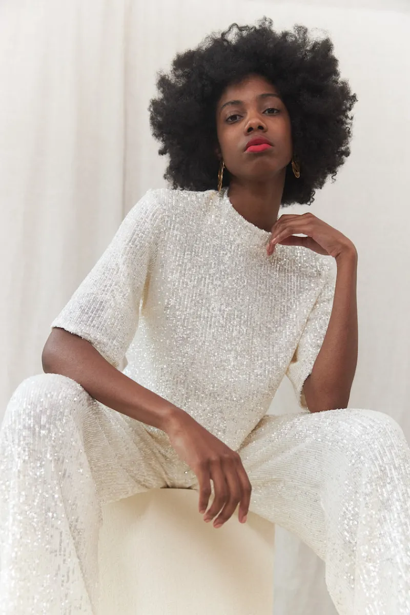 Cheap Maison Guillemette BLOUSE SWING - COLLECTION BLANCHE - existe dans deux longueurs