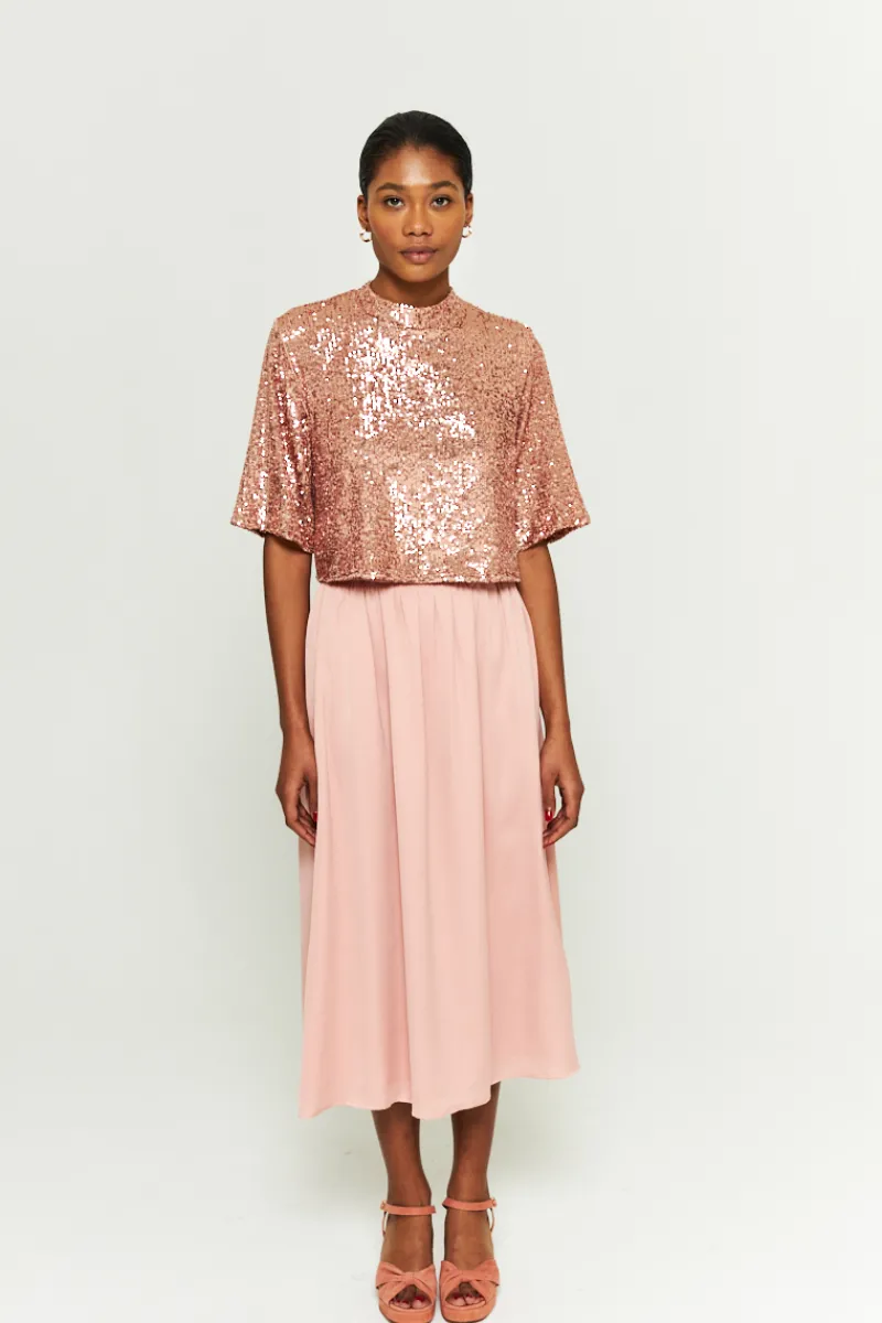 Best Maison Guillemette BLOUSE SWING BOIS DE ROSE