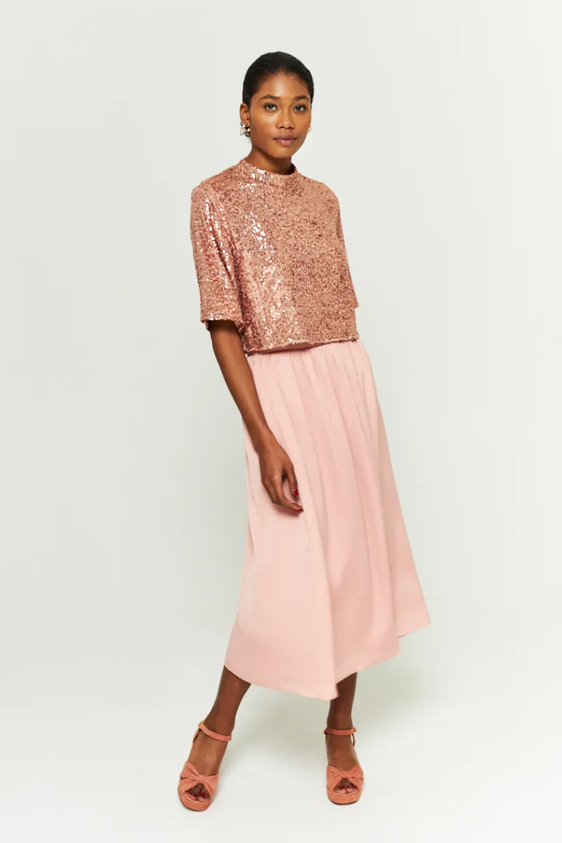 Best Maison Guillemette BLOUSE SWING BOIS DE ROSE