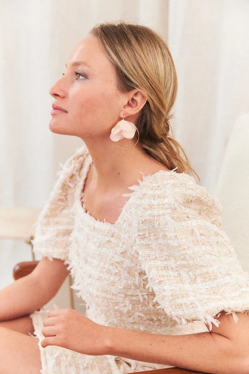 New Maison Guillemette BO LEA ROSE PALE - LES EMBLEMATIQUES