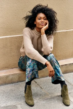 Shop Maison Guillemette BOTTINES HENRIETTE KAKI