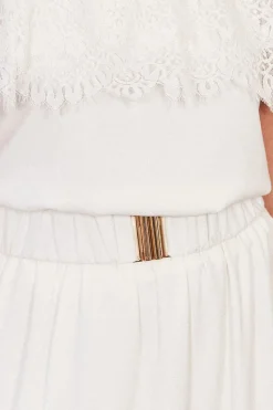 New Maison Guillemette CEINTURE BAHIA - COLLECTION BLANCHE