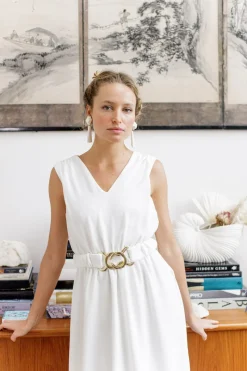 Sale Maison Guillemette CEINTURE PALOMA - COLLECTION BLANCHE