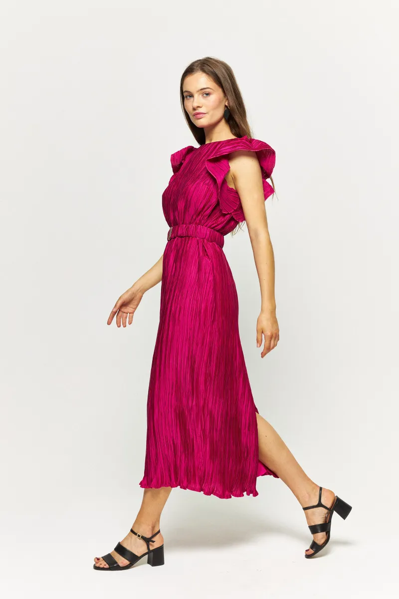 Sale Maison Guillemette CEINTURE PENELOPE FUCHSIA