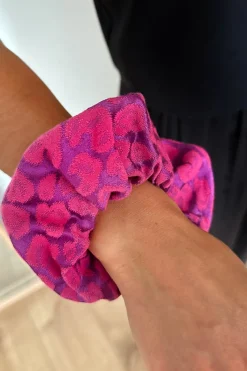 Discount Maison Guillemette CHOUCHOU CHIARA LEOPARD FUCHSIA