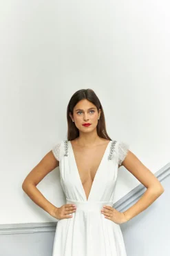 Hot Maison Guillemette EPAULETTES ROMY - COLLECTION BLANCHE