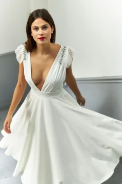 Hot Maison Guillemette EPAULETTES ROMY - COLLECTION BLANCHE