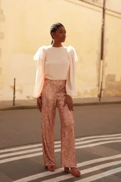 Store Maison Guillemette EPAULETTES SWAN ROSE PALE