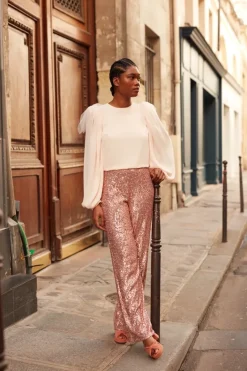 Store Maison Guillemette EPAULETTES SWAN ROSE PALE