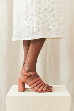 New Maison Guillemette ESCARPINS PINA ROSE BLUSH - LES EMBLEMATIQUES