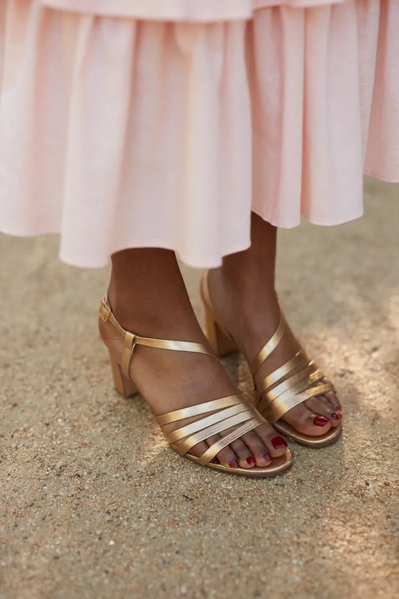 Flash Sale Maison Guillemette ESCARPINS STELLA OR