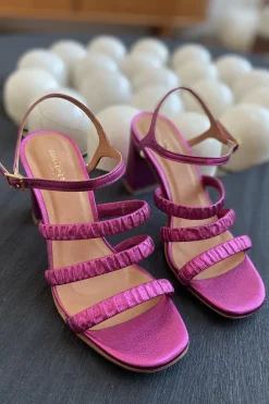 Hot Maison Guillemette ESCARPINS TEA ROSE COUTURE IRISE