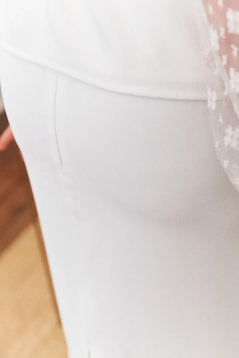 Cheap Maison Guillemette JUPE BECKY - COLLECTION BLANCHE