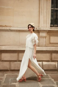 Fashion Maison Guillemette JUPE FÉLICIE - COLLECTION BLANCHE