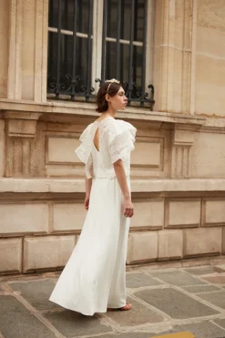 Fashion Maison Guillemette JUPE FÉLICIE - COLLECTION BLANCHE
