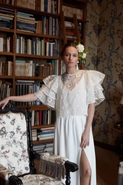 Fashion Maison Guillemette JUPE FÉLICIE - COLLECTION BLANCHE