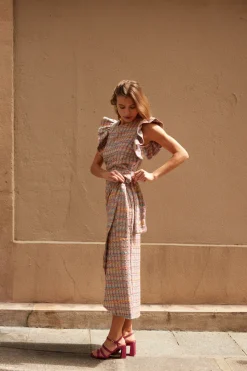 Cheap Maison Guillemette JUPE PORTEFEUILLE ORSO