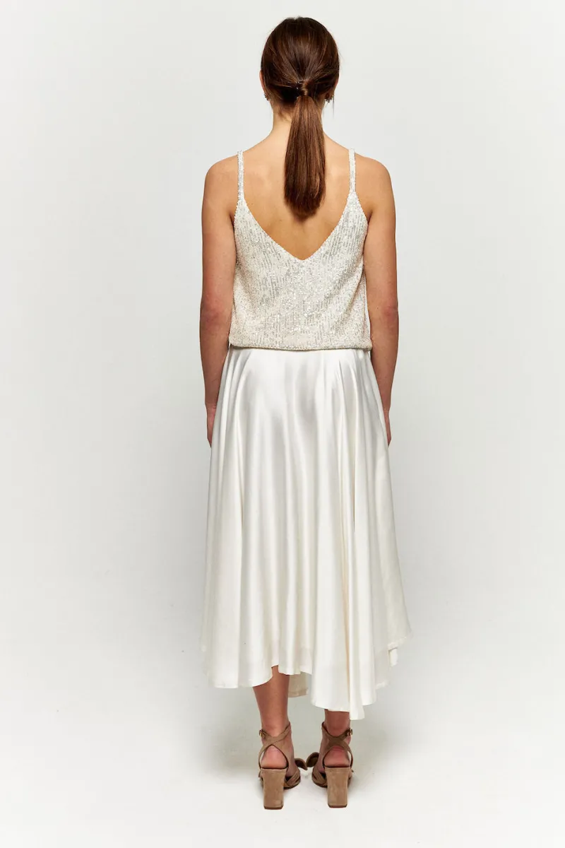 Best Sale Maison Guillemette JUPE SOFIA - COLLECTION BLANCHE