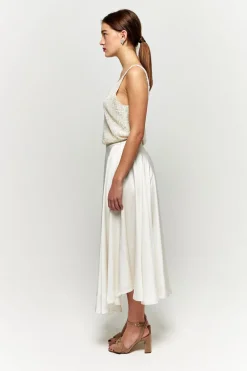 Best Sale Maison Guillemette JUPE SOFIA - COLLECTION BLANCHE