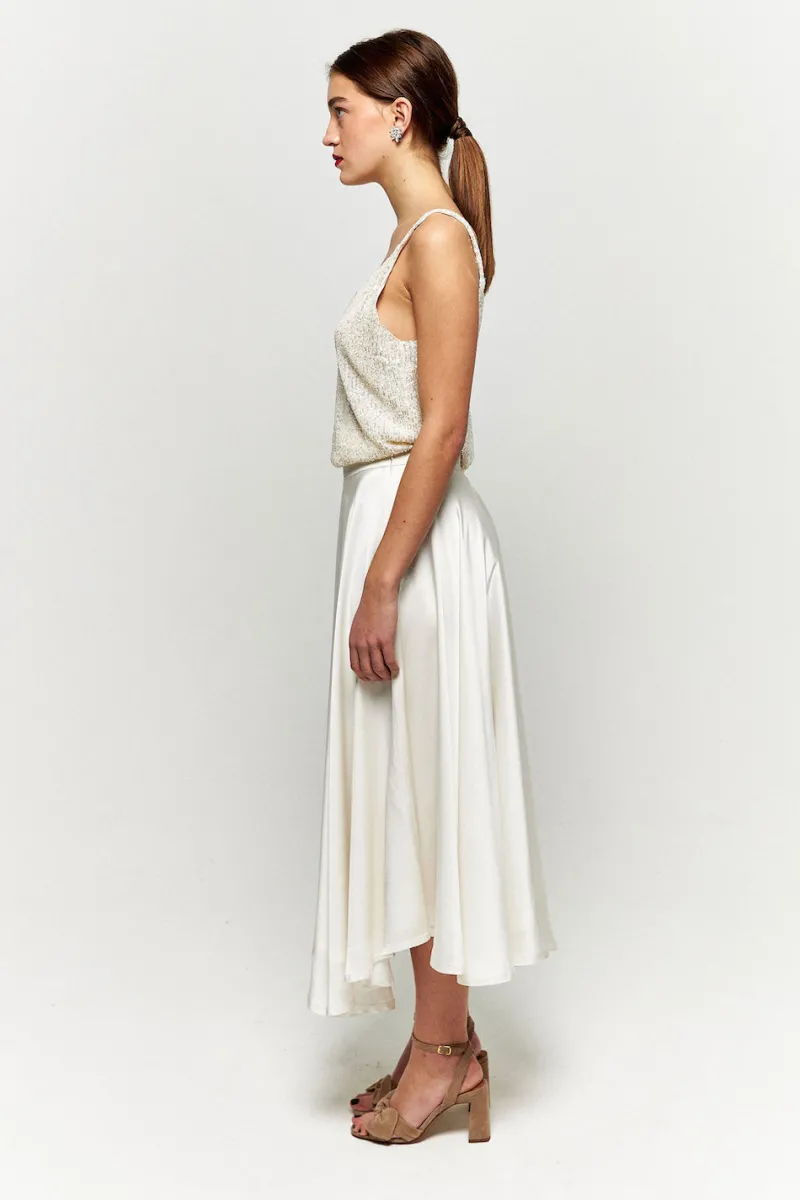 Best Sale Maison Guillemette JUPE SOFIA - COLLECTION BLANCHE