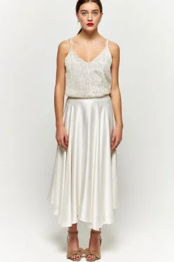 Best Sale Maison Guillemette JUPE SOFIA - COLLECTION BLANCHE