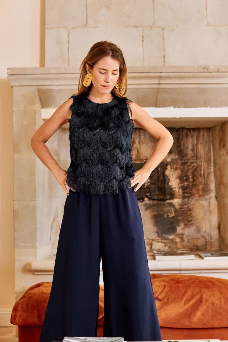 Clearance Maison Guillemette PANTALON ARLETTE MARINE