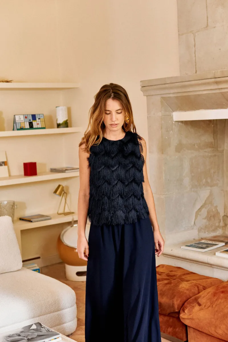 Clearance Maison Guillemette PANTALON ARLETTE MARINE