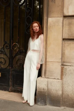 Best Maison Guillemette PANTALON AUGUSTE - COLLECTION BLANCHE - LES EMBLEMATIQUES