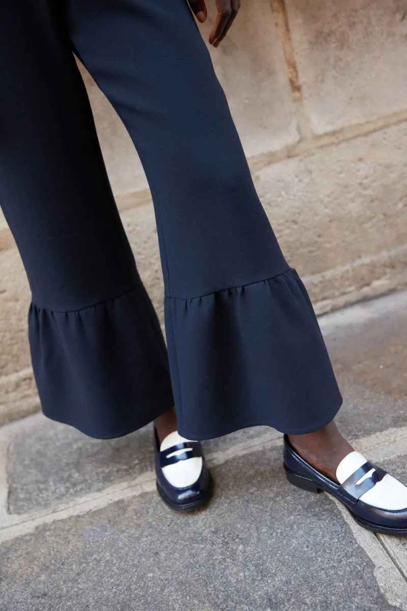 Clearance Maison Guillemette PANTALON LEONIE MARINE