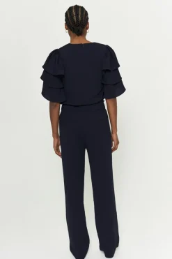 Clearance Maison Guillemette PANTALON PAULA MARINE