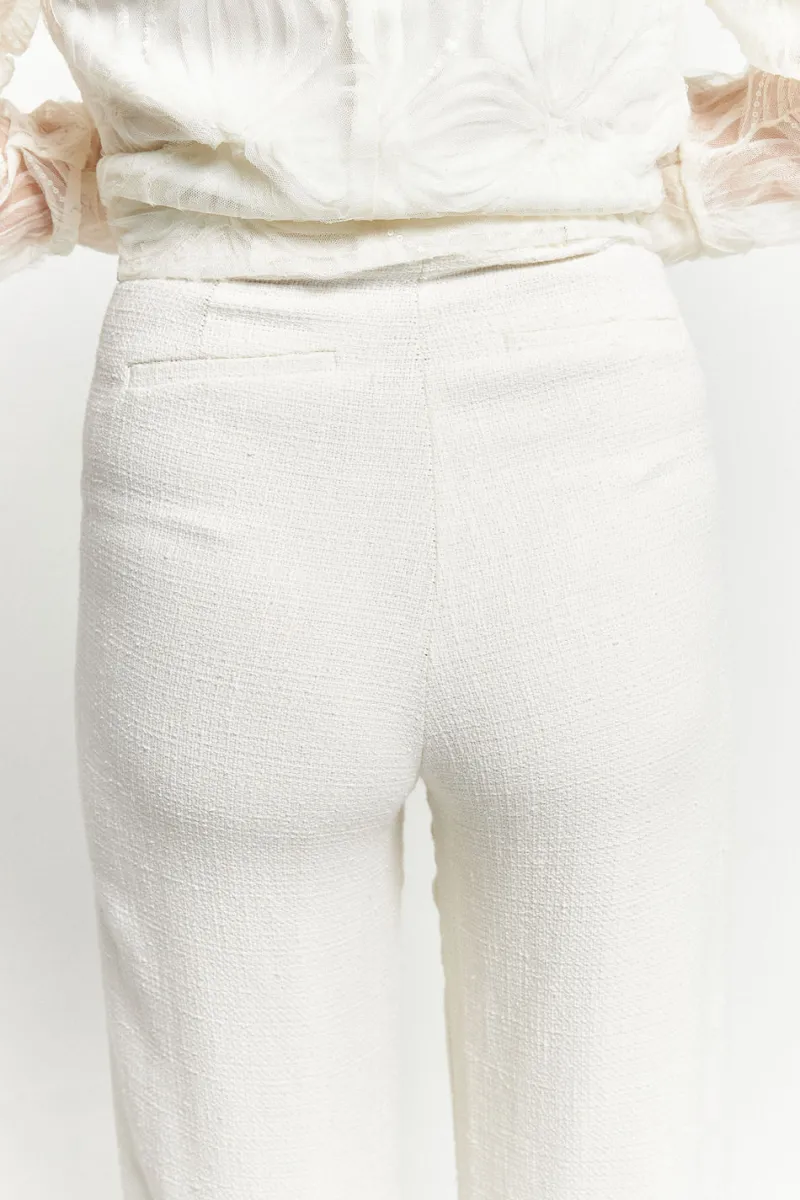 Outlet Maison Guillemette PANTALON SUZIE - COLLECTION BLANCHE